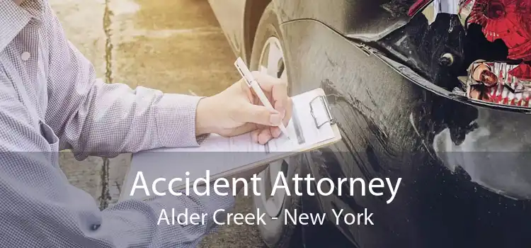 Accident Attorney Alder Creek - New York