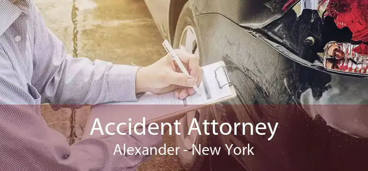 Accident Attorney Alexander - New York