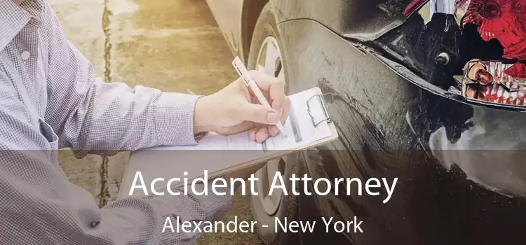 Accident Attorney Alexander - New York