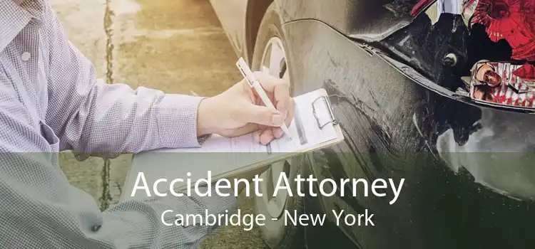 Accident Attorney Cambridge - New York