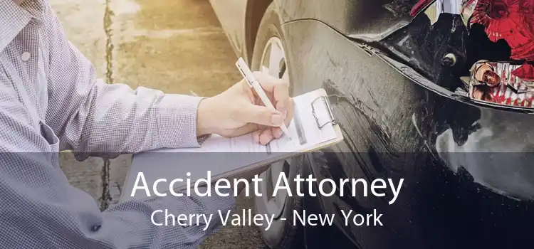 Accident Attorney Cherry Valley - New York