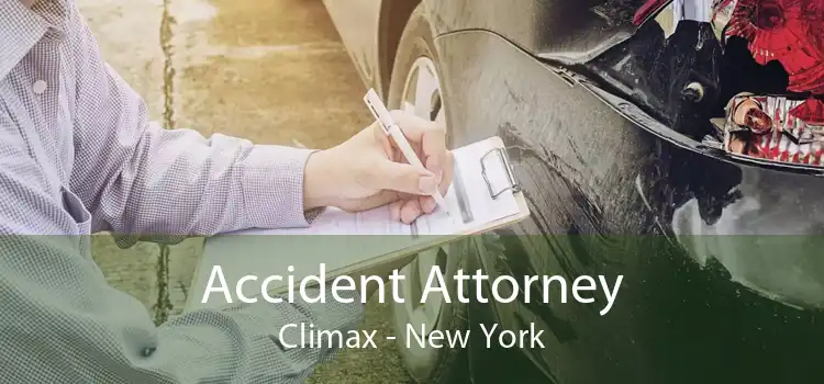 Accident Attorney Climax - New York