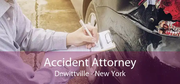 Accident Attorney Dewittville - New York