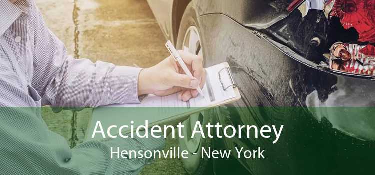 Accident Attorney Hensonville - New York