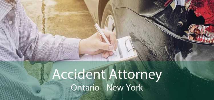 Accident Attorney Ontario - New York