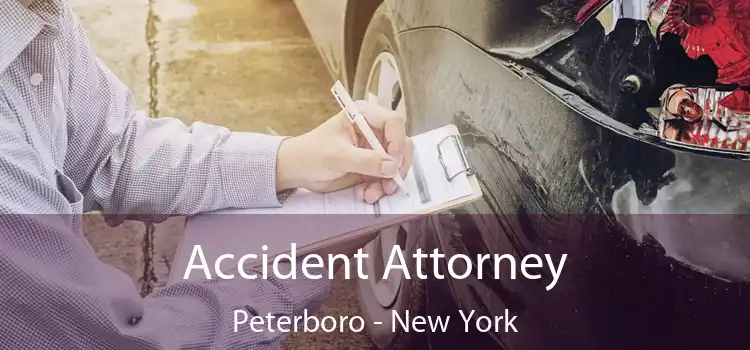 Accident Attorney Peterboro - New York