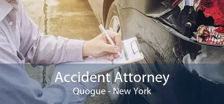 Accident Attorney Quogue - New York