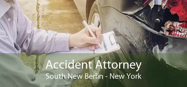 Accident Attorney South New Berlin - New York