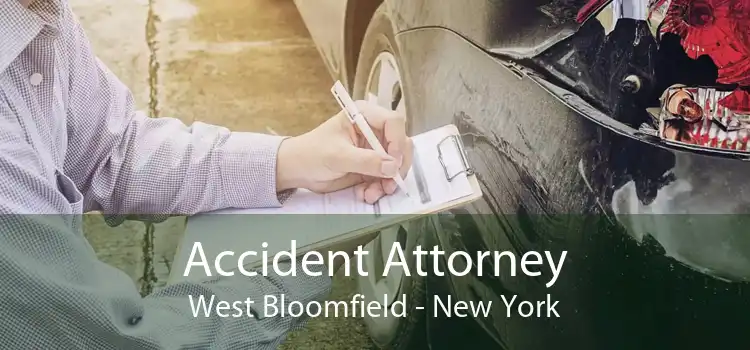 Accident Attorney West Bloomfield - New York