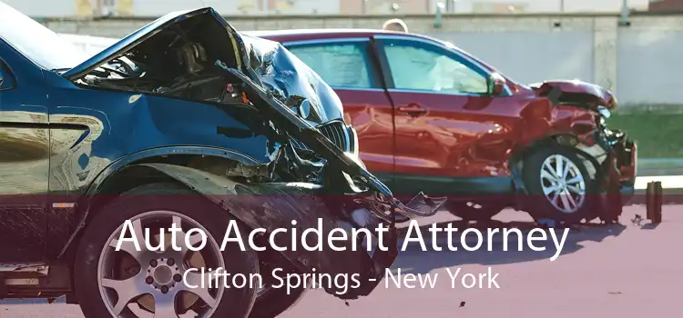 Auto Accident Attorney Clifton Springs - New York