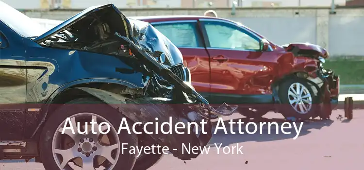 Auto Accident Attorney Fayette - New York