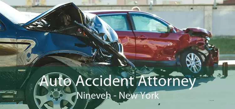 Auto Accident Attorney Nineveh - New York