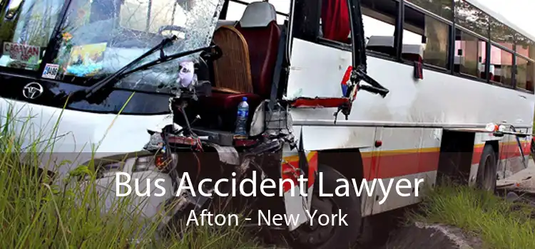 Bus Accident Lawyer Afton - New York