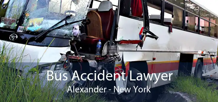 Bus Accident Lawyer Alexander - New York