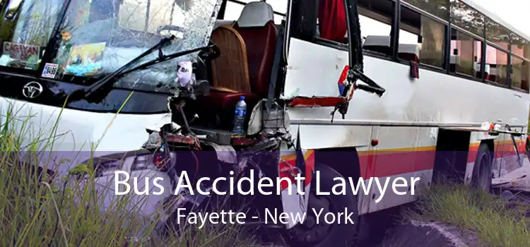 Bus Accident Lawyer Fayette - New York