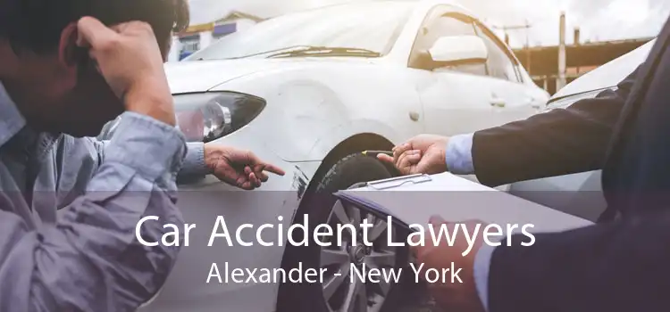 Car Accident Lawyers Alexander - New York