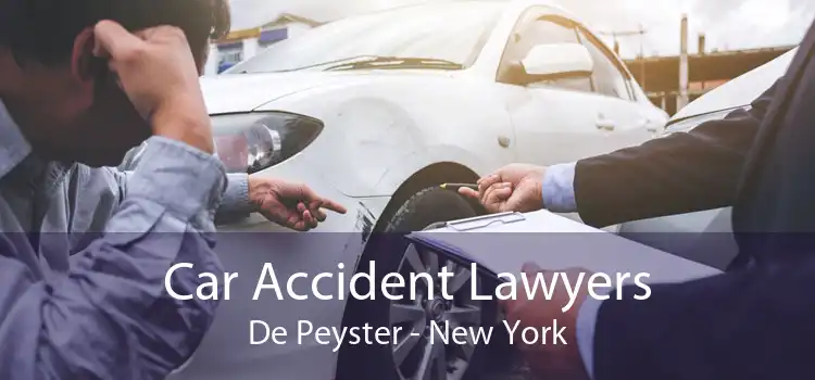 Car Accident Lawyers De Peyster - New York
