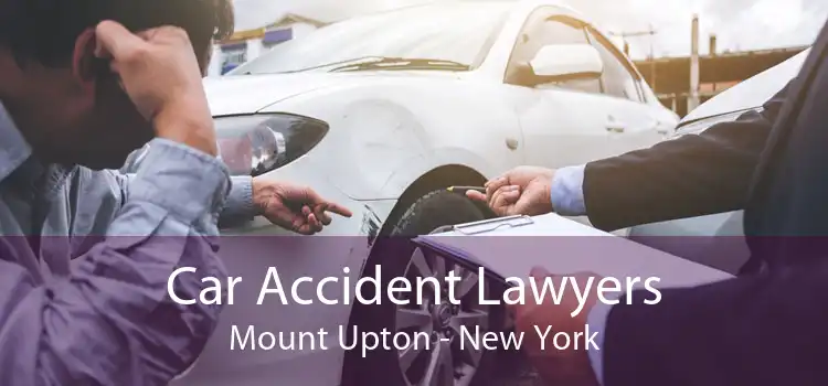Car Accident Lawyers Mount Upton - New York