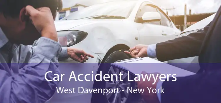 Car Accident Lawyers West Davenport - New York