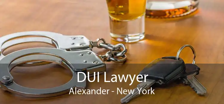 DUI Lawyer Alexander - New York