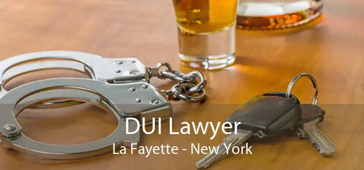 DUI Lawyer La Fayette - New York