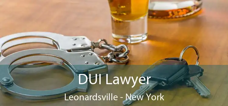 DUI Lawyer Leonardsville - New York