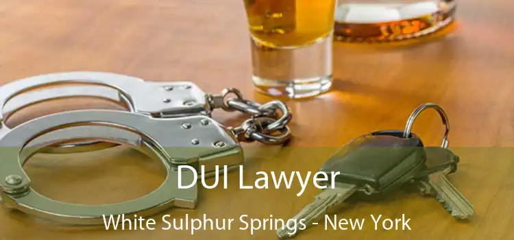 DUI Lawyer White Sulphur Springs - New York