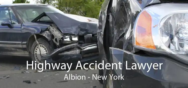 Highway Accident Lawyer Albion - New York