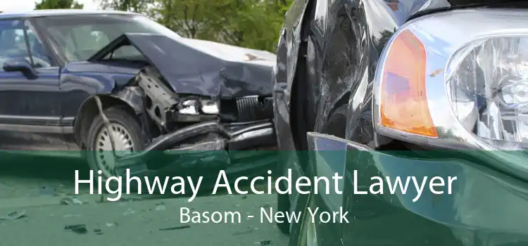 Highway Accident Lawyer Basom - New York
