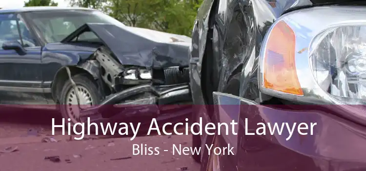 Highway Accident Lawyer Bliss - New York