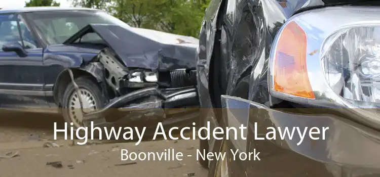 Highway Accident Lawyer Boonville - New York