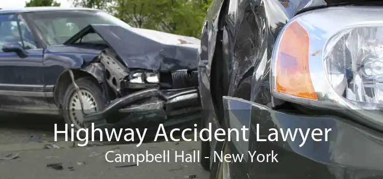 Highway Accident Lawyer Campbell Hall - New York