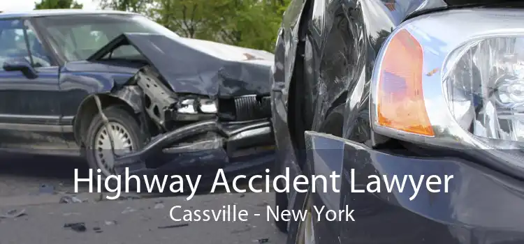 Highway Accident Lawyer Cassville - New York