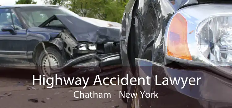 Highway Accident Lawyer Chatham - New York