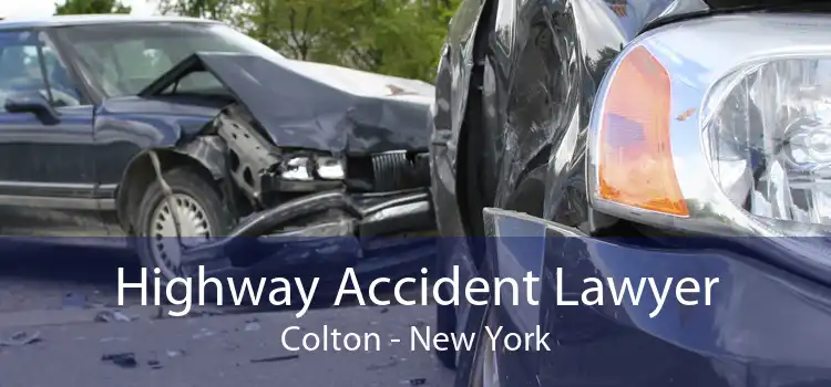 Highway Accident Lawyer Colton - New York