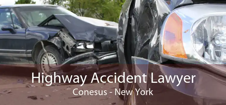 Highway Accident Lawyer Conesus - New York