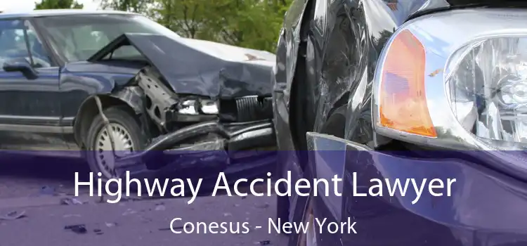 Highway Accident Lawyer Conesus - New York