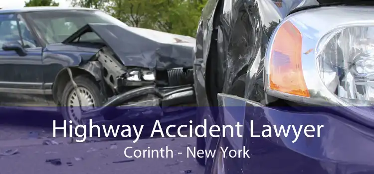 Highway Accident Lawyer Corinth - New York