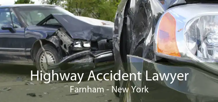 Highway Accident Lawyer Farnham - New York