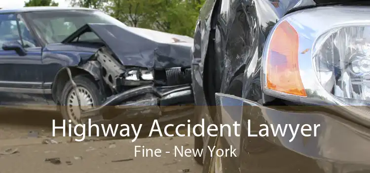 Highway Accident Lawyer Fine - New York