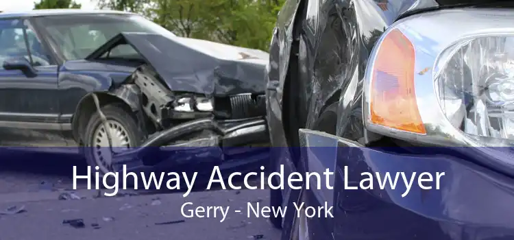 Highway Accident Lawyer Gerry - New York