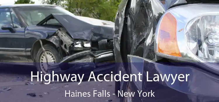 Highway Accident Lawyer Haines Falls - New York