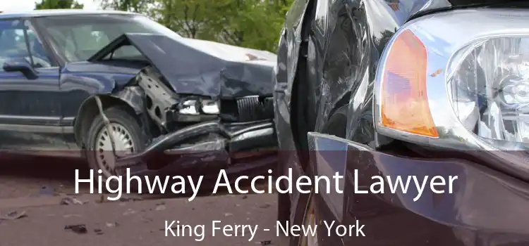 Highway Accident Lawyer King Ferry - New York