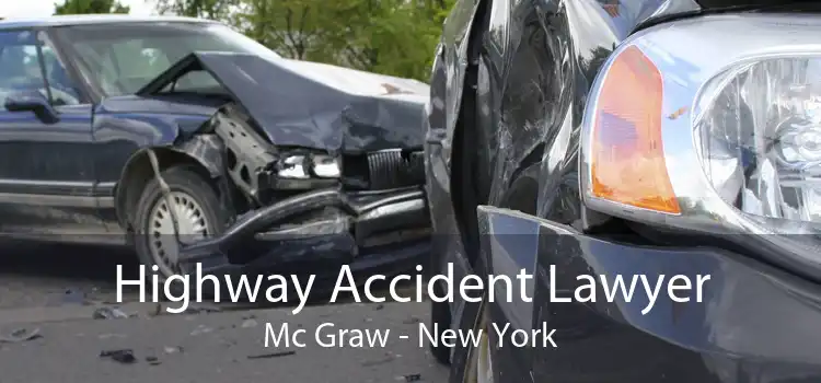 Highway Accident Lawyer Mc Graw - New York