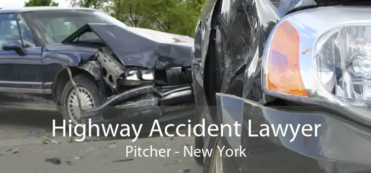 Highway Accident Lawyer Pitcher - New York