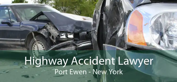 Highway Accident Lawyer Port Ewen - New York