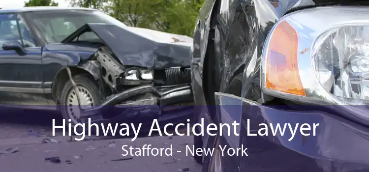 Highway Accident Lawyer Stafford - New York