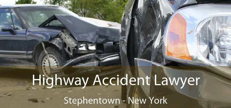 Highway Accident Lawyer Stephentown - New York
