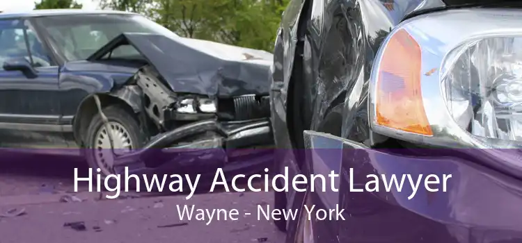 Highway Accident Lawyer Wayne - New York