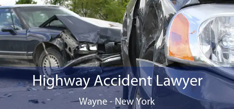Highway Accident Lawyer Wayne - New York